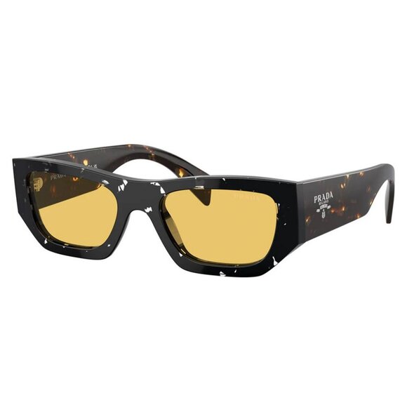NEW PRADA SUNGLASSES PRA01S 15O10C MEN PR A01S 15010C SQUARE SPR A01 15O10C - Picture 1 of 3
